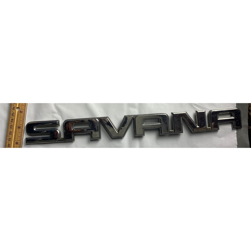 OEM Toyota‎ Sienna Chrome Rear Trunk Liftgate Emblem Badge Script